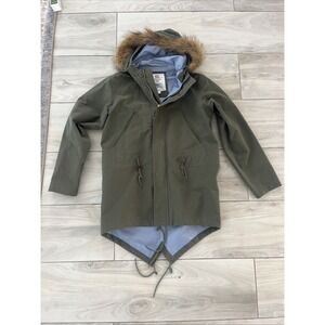 Supreme FW11 Wet Weather Fishtail Parka Olive Medium M Green